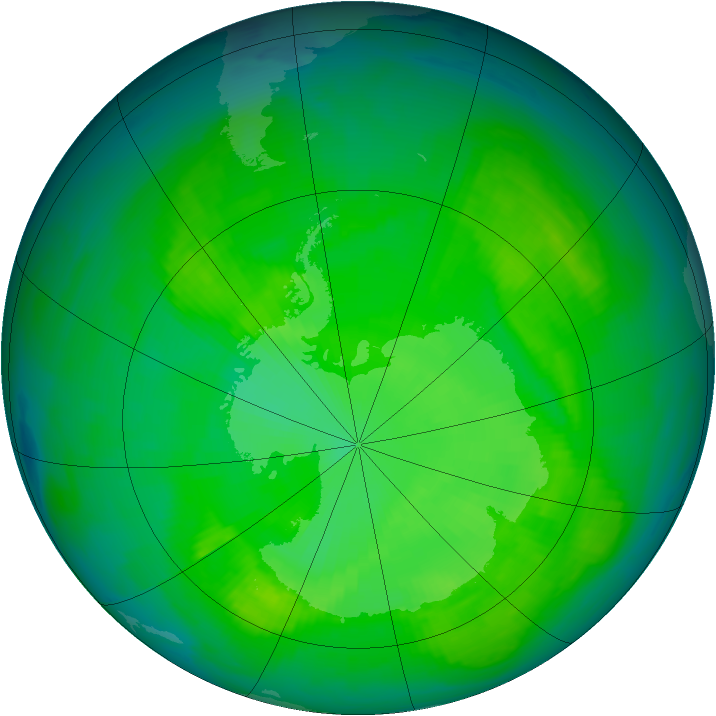 Ozone Map 1980-12-04